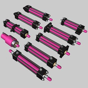 Tie-Rod Double Acting Piston Hydraulic Cylinder for Agriculture Farm Machinery hydraulic ram