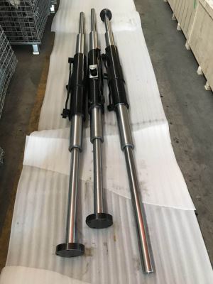 Long stroke and large bore hydraulic actuator