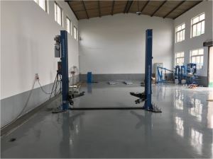 TP25 Capacity 4500kg 2 Post Vehicle Lift With Bottom Bar - Electrical