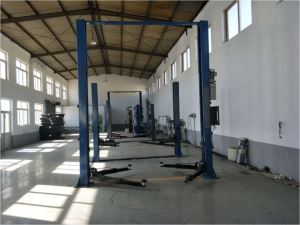 TP70 Capacity 4500kg 2 Post Vehicle Lift With Bottom Bar-Gantry